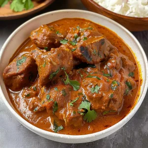 Agneau tikka masala