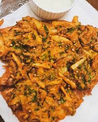 Naan pakora - option végétarienne