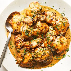 Menu naan chicken tenders au poivre